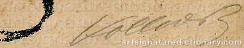 KOLLWITZ, Käthe Artist's signatures and monograms