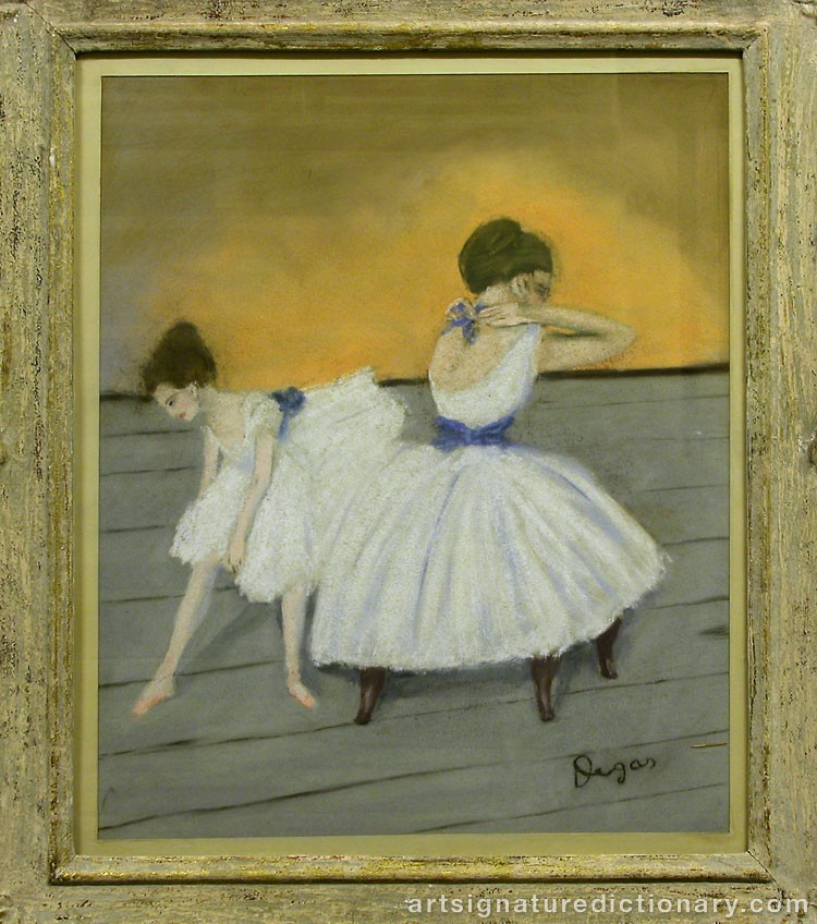 Edgar DEGAS, 1834–1917, France. signatures, biography and art prices.